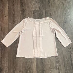 LOFT Women's Soft Pink Blouse